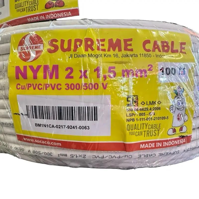 Kabel Supreme 2x1,5 NYM 100m 1roll / Kabel Supreme 2x1.5 NYM