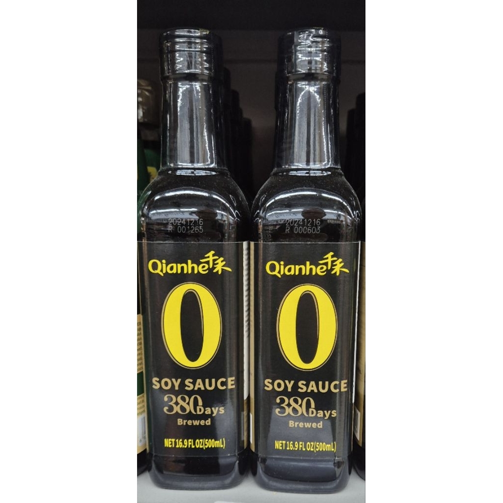 

Saos Kedelai 380 Hari QIANHE O Soy Sauce 380 Days Brewed 500ml - HK.