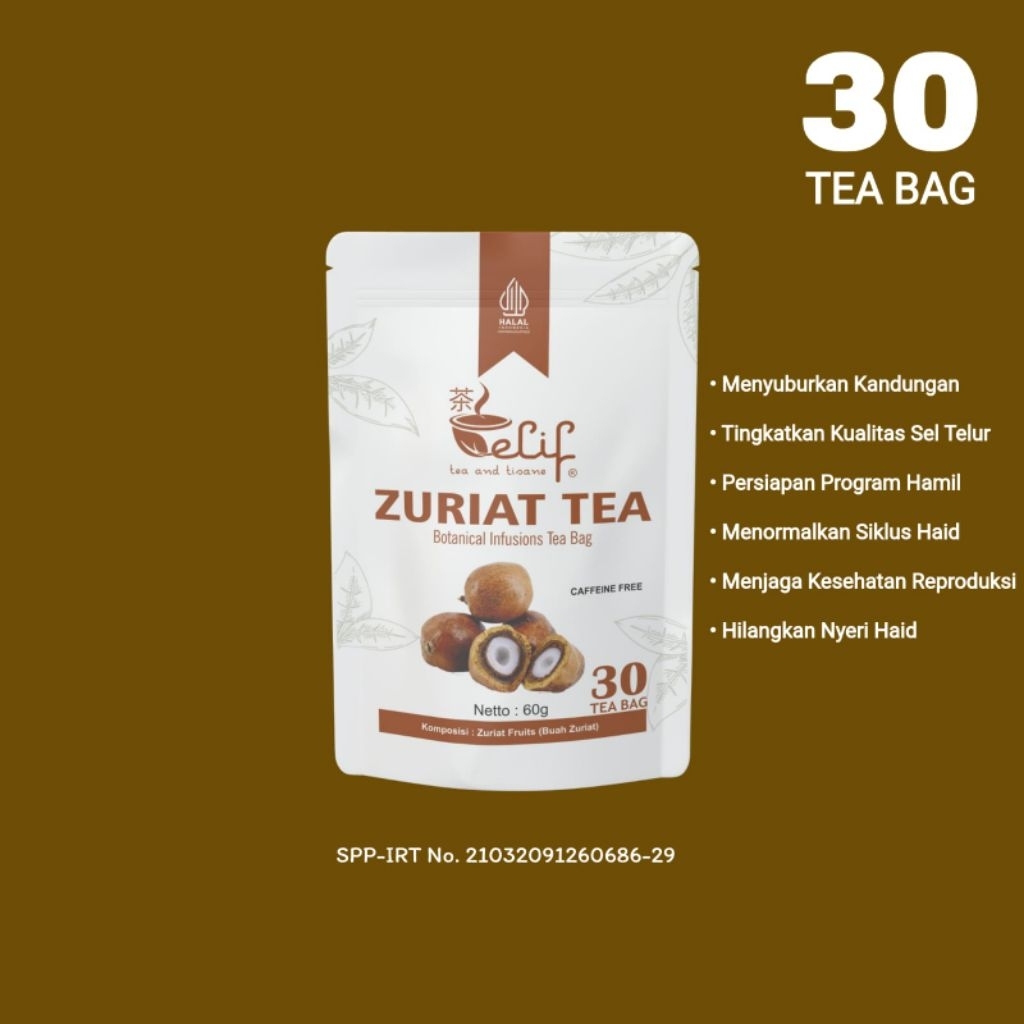 

TEH BUAH ZURIAT ISI 30 | TEH PROMIL | KESUBURAN WANITA | MOODBOOSTER WANITA | TEH DILEP
