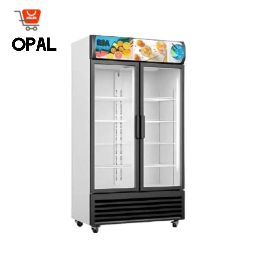 SHOWCASE RSA 2 PINTU 600 LITER OPAL