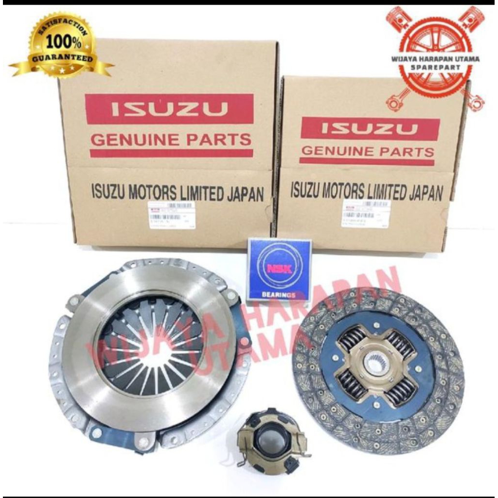 kopling fullset kampas kopling matahari isuzu nhr55 nhr 55 nkr55 elf original isuzu