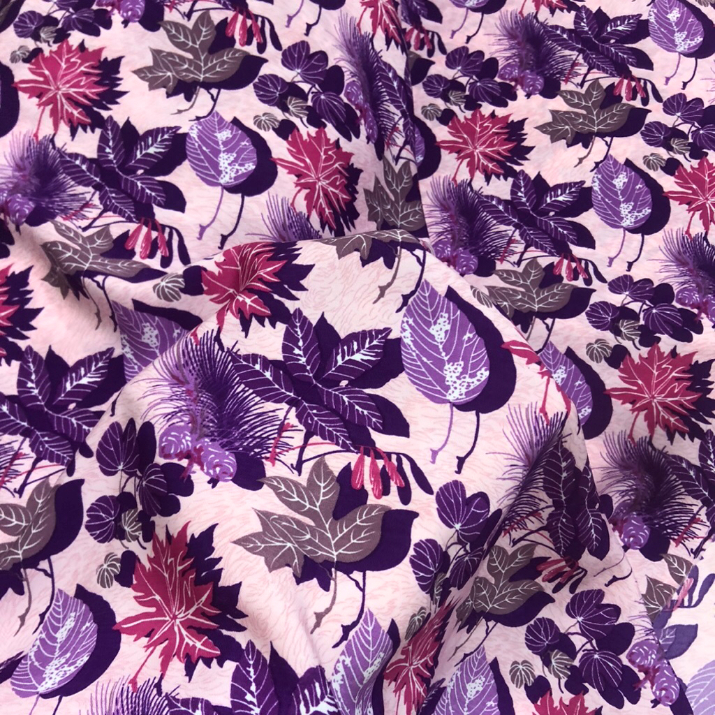 kain maxmara motif bunga - kain maxmara motif premium bt