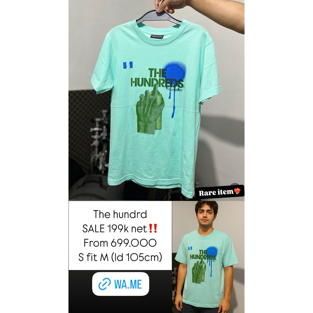 KAOS LAKI LAKI THE HUNDREDS ORIGINAL SALE