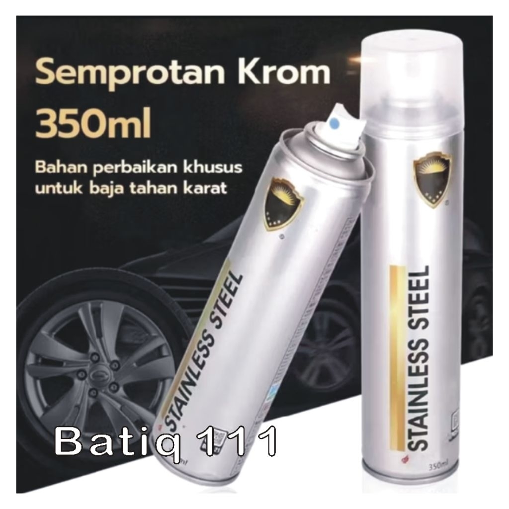 Cat Stainless , Cat Besi , Cat Semprot , Cat Chrome