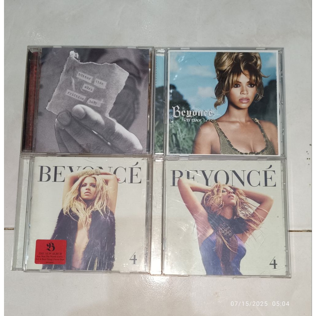cd BETTER THAN EZRA-Friction, Baby / BEYONCE-B'Day / BEYONCE-4 (1) / BEYONCE-4 (2)