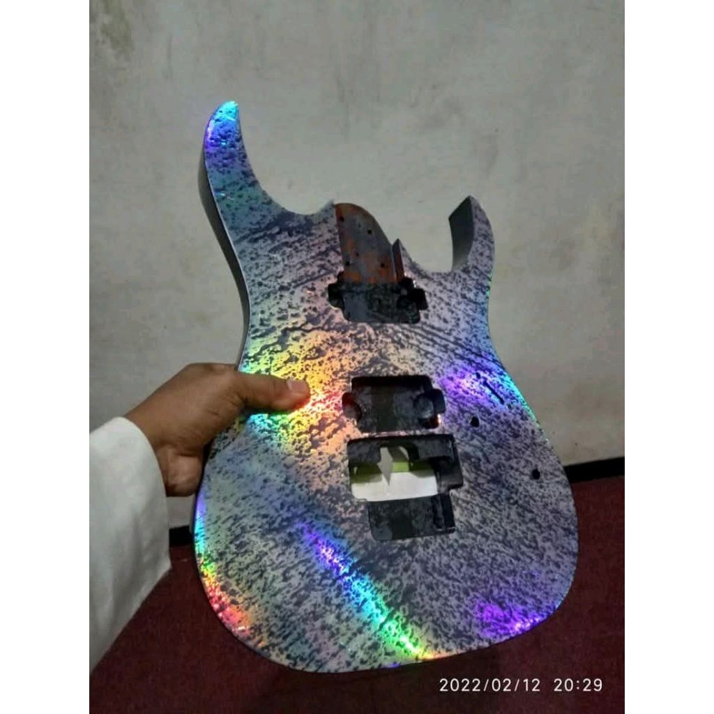 Body Gitar Ibanez RG Holloflash