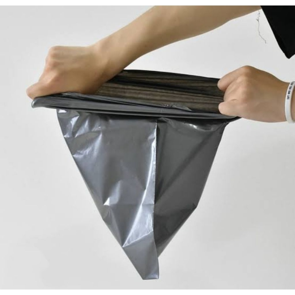 

plastik packing warna abu