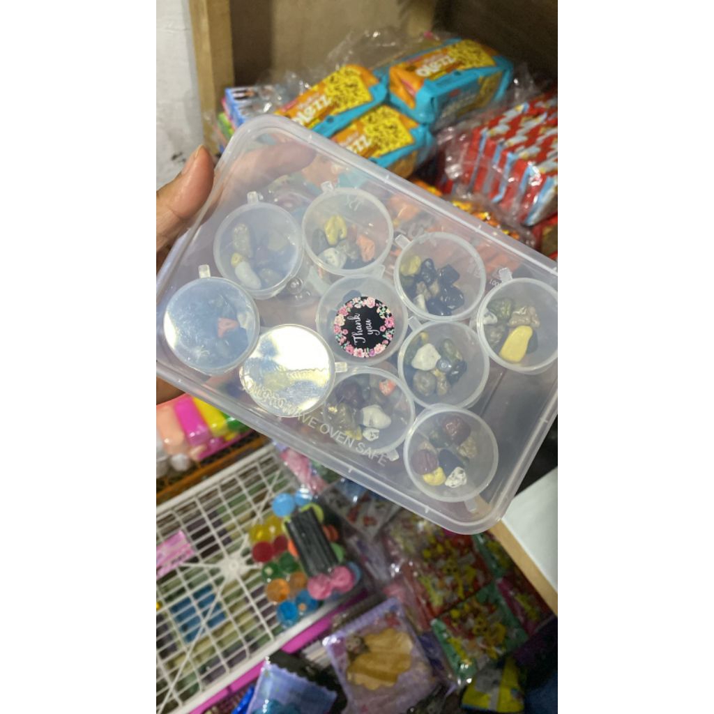 

permen coklat batu krikil