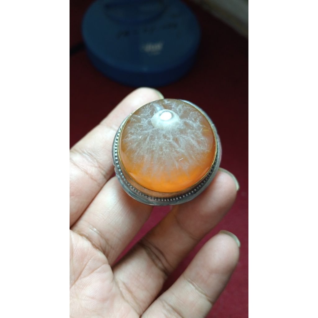 batu cincin yakut merah original