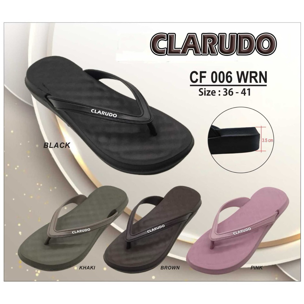 Sandal Clarudo(Cewek)jepit