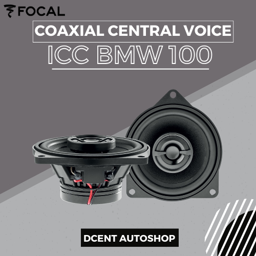 Speaker Focal Inside ICC BMW 100 - Speaker Coaxial Central Way - FOCAL Speaker Mobiul BMW - Audio Mo