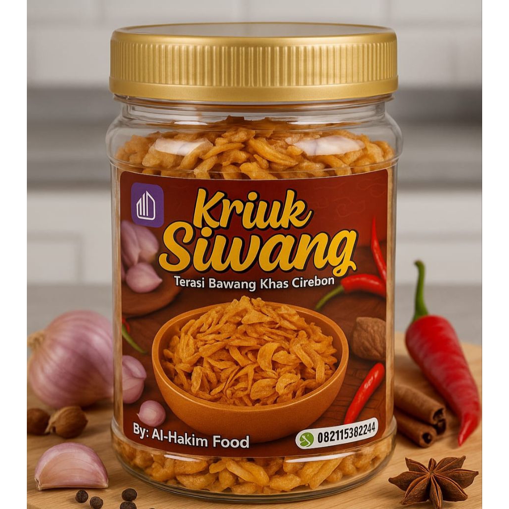 Siwang Terasi Bawang Khas Cirebon | Siwang Cirebon | Bawang Goreng Brebes