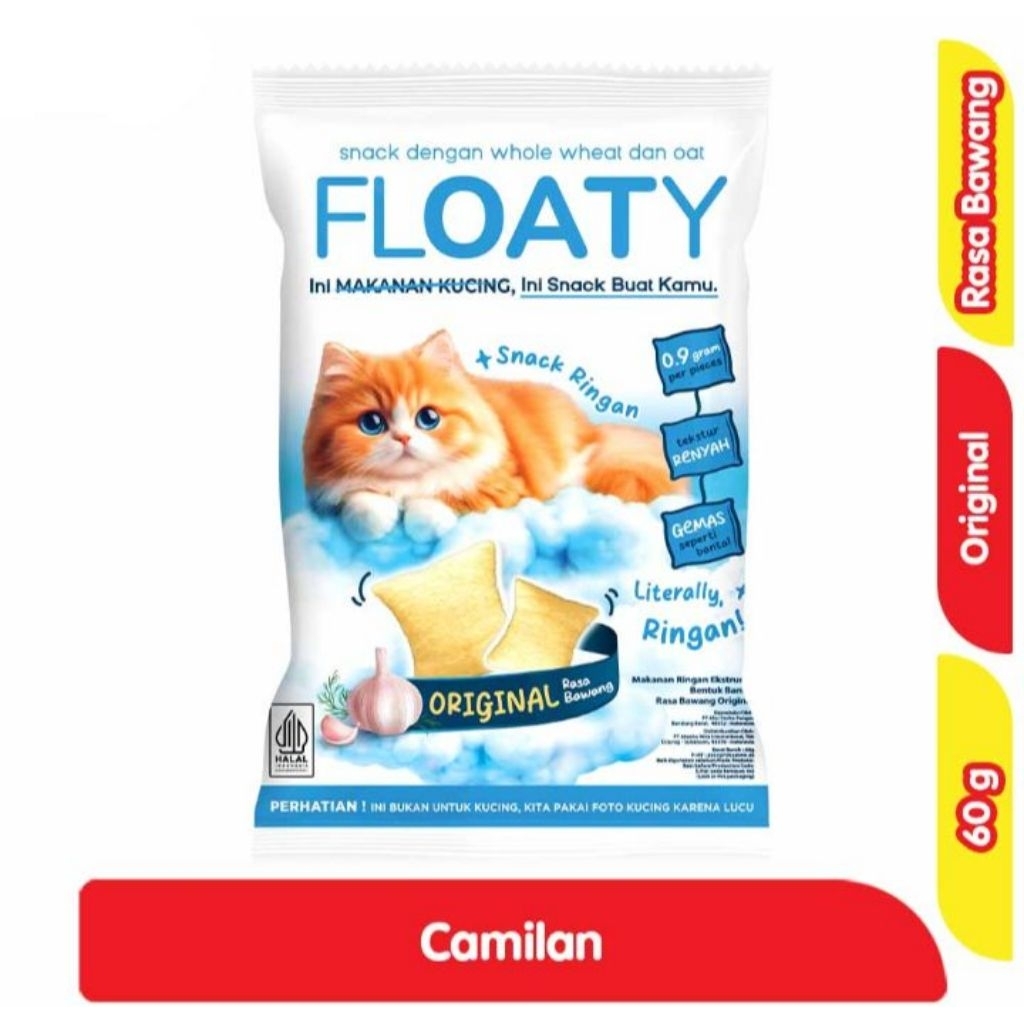 

Floaty Camilan Original Rasa Bawang 60g