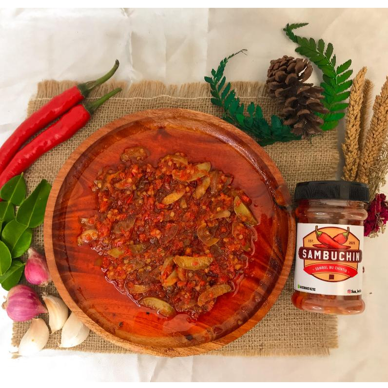 

SAMBUCHIN Sambal Jengkol Rumahan - Bersih 120gr