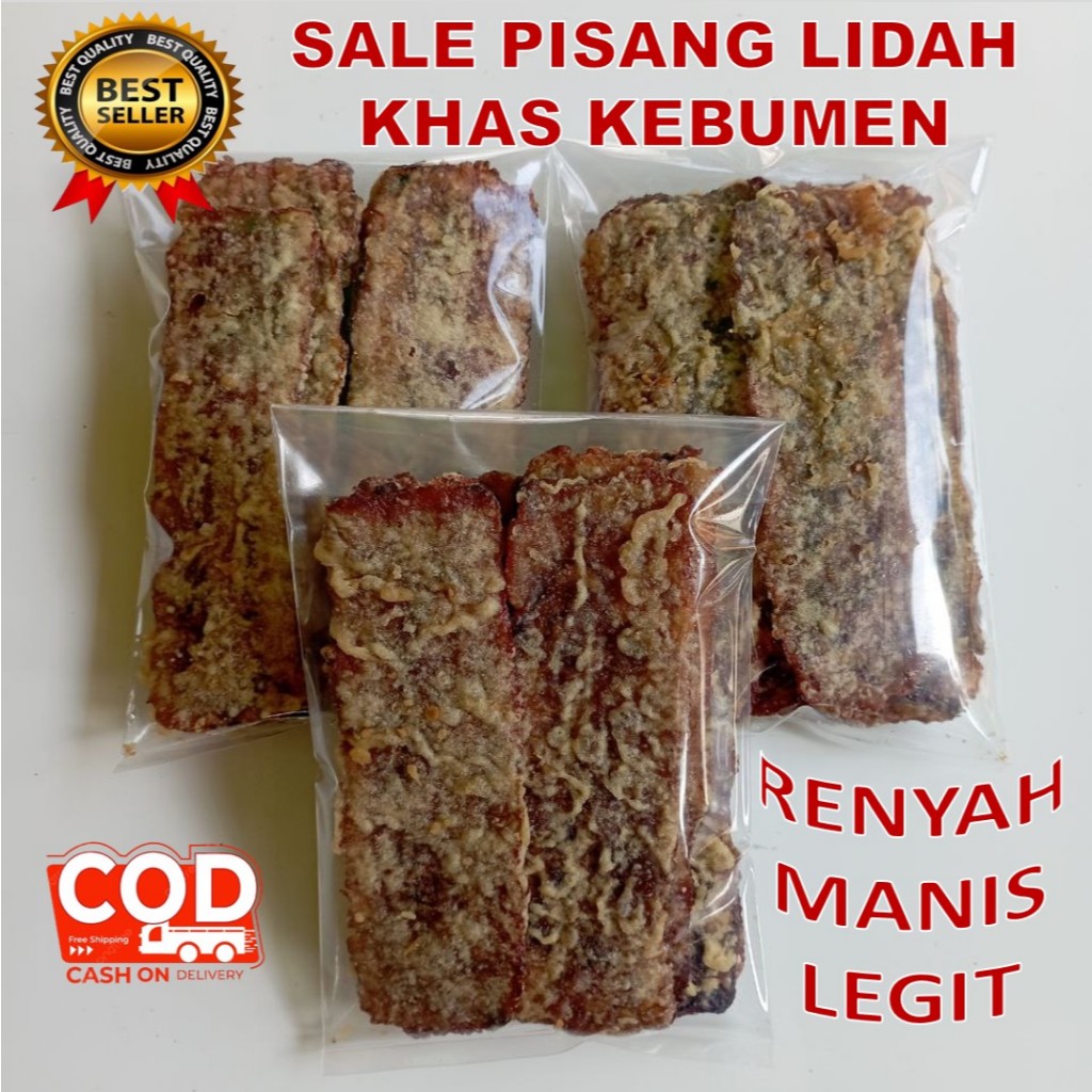 

Sale Pisang Crispy 250 gram Sale Pisang Lidah