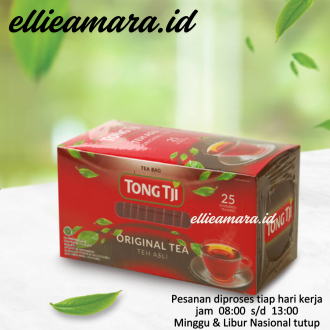 

TEH CELUP TONG TJI ORIGINAL TEA 15 BAGS - TEA BAG TONG TJI