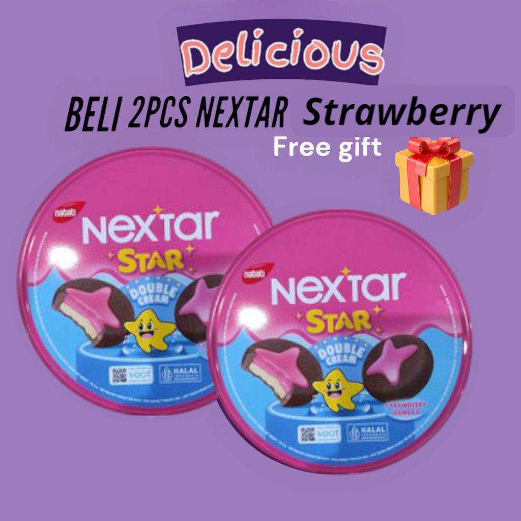 

(BELI 2 FREE GIFT) Nextar kaleng 149 GR - kue lebaran - parsel lebaran