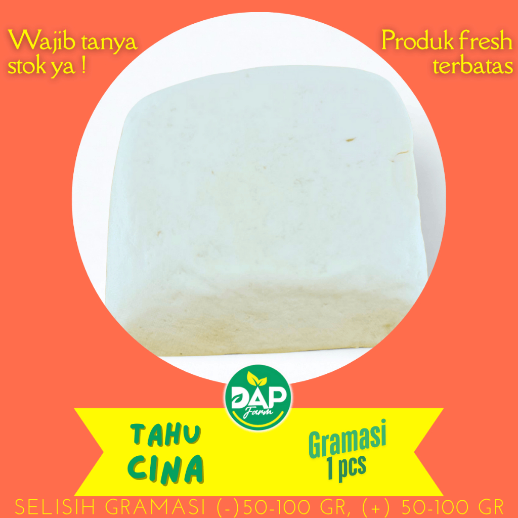 

Tahu Putih - Tahu Cina - Sayur Segar Jakarta - DAP FARM