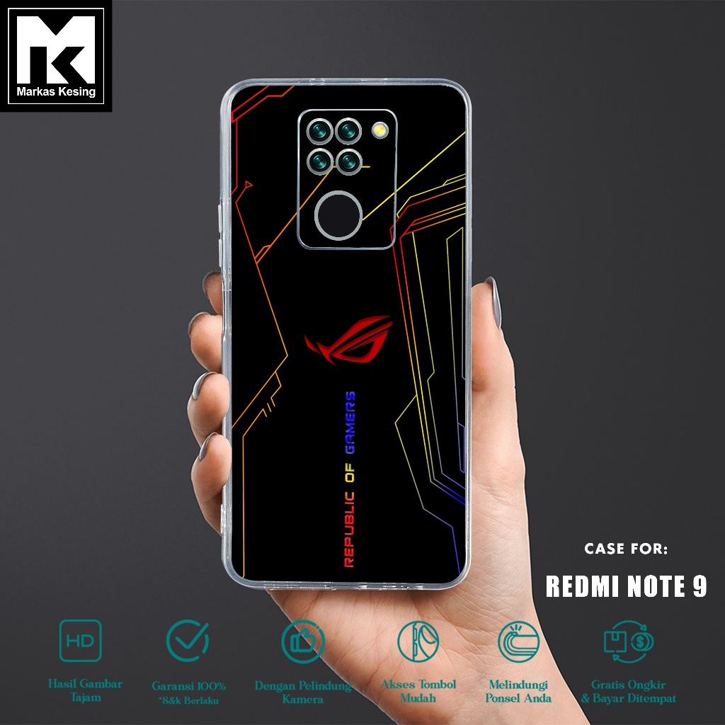 Case Xiaomi Redmi Note 9 - Casing Xiaomi Redmi Note 9 - ( Roge ) - Case Hp - Casing Hp Terbaru - COD