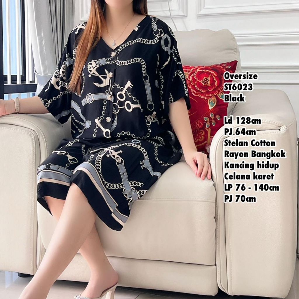 stelan catton rayon bangkok kancing hidup