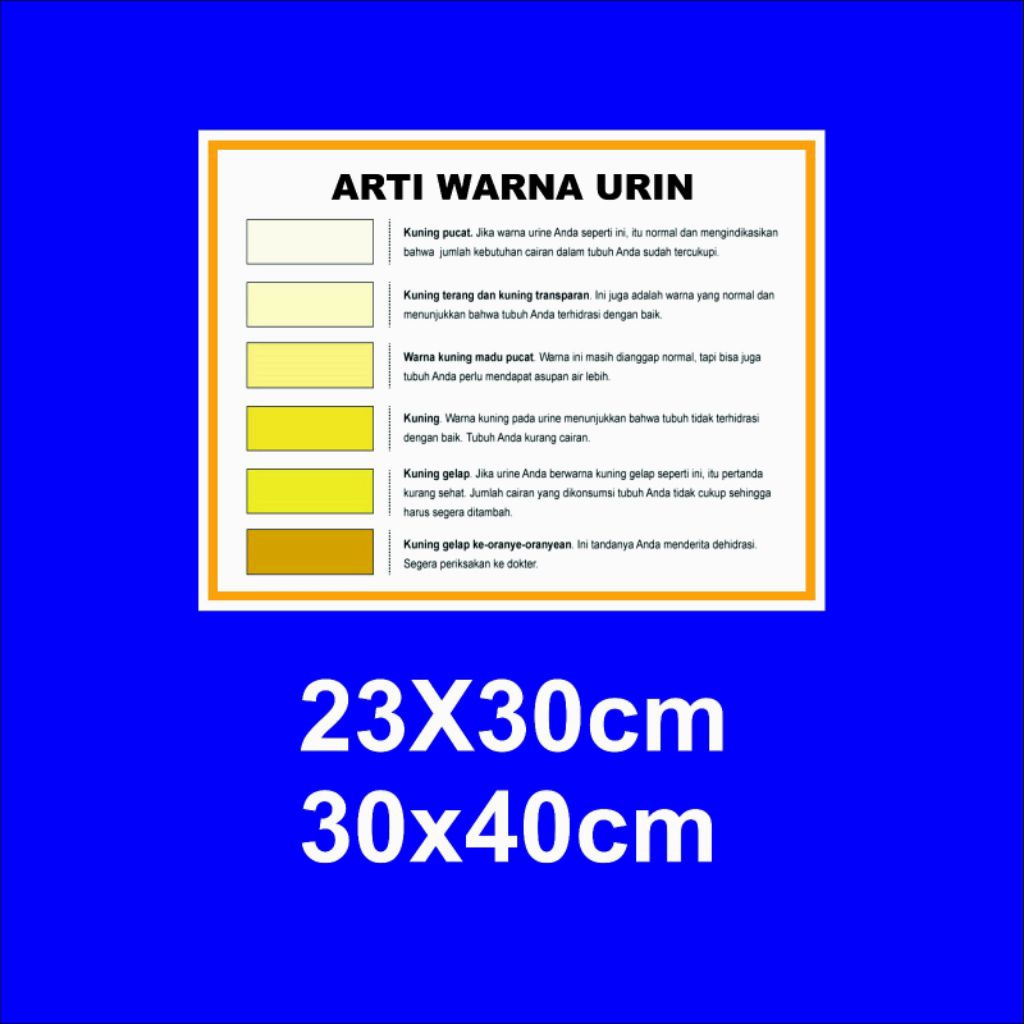 

Stiker Arti warna Urin