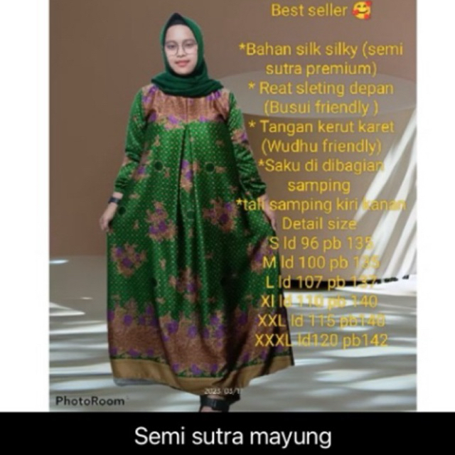 Gamis muslimat NU//baju gamis muslimat NU warna terbaru//gamis batik muslimat NU model terbaru