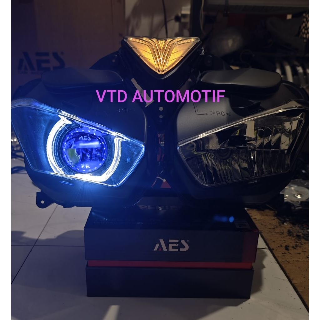 Biled AES Turbo SE Experience Motor R25 Old Paket Headlamp Reflektor R25