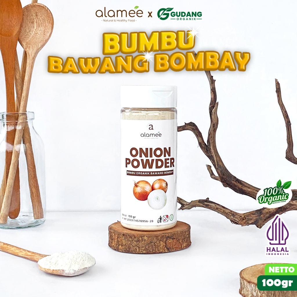 

alamee bumbu organik bawang bombai tabur aroma khas segar organik alami bawang pilihan kualitas
