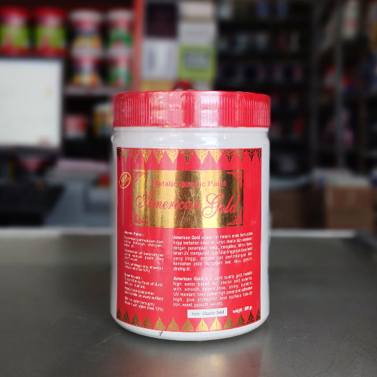 American Gold Metalic Paint