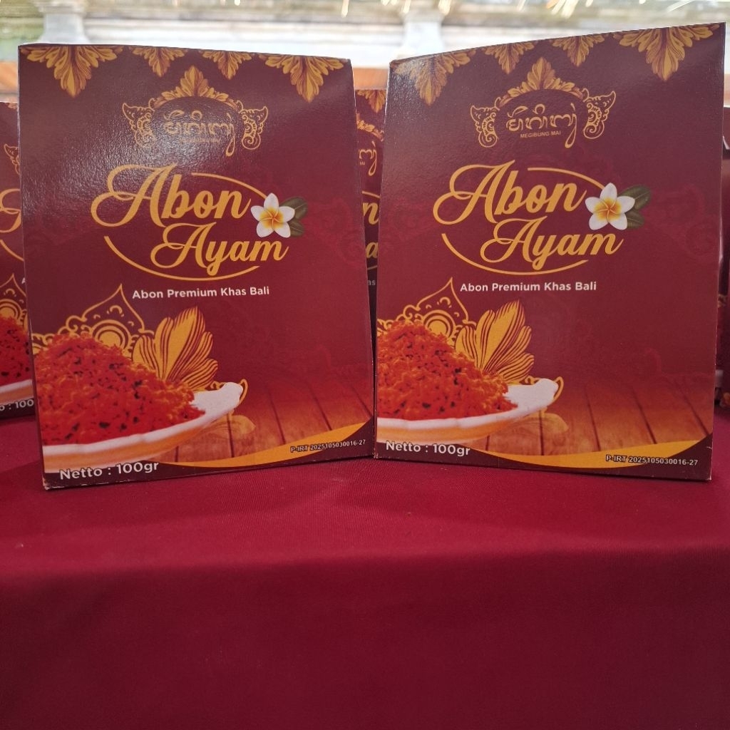 

Abon Ayam Pedas Manis 100gr - Rasa Khas Bali | Halal, Tanpa Pengawet
