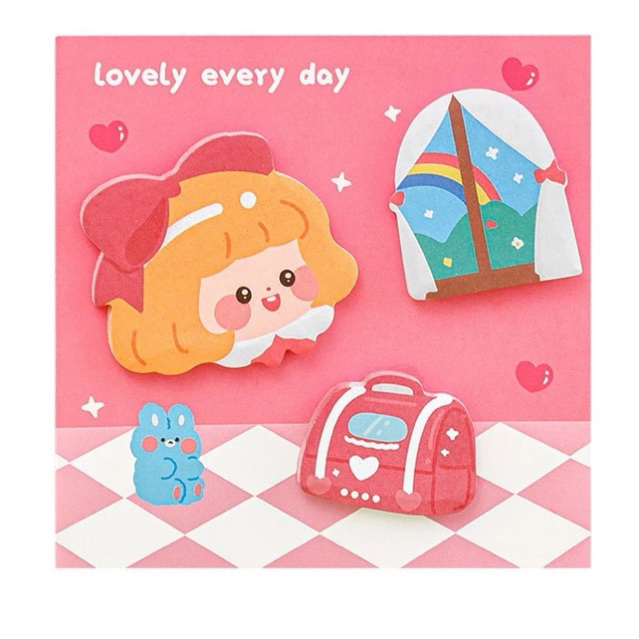 

SuperKawaii - [SK110] Sticky Notes / sticky note / memopad / memo catatan motif kartun / sticky notes lucu