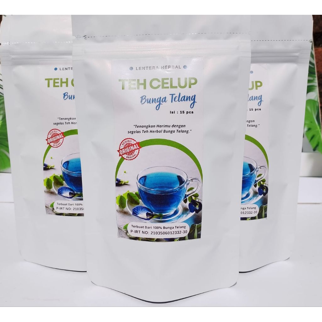 

Teh Bunga Telang (100% organik isi 15pcs)