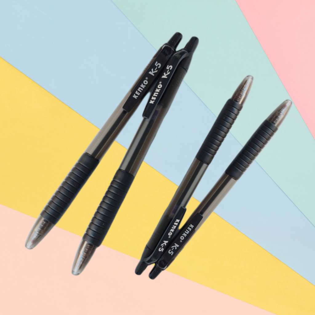 

Pulpen Oil Gel Kenko K-5 0.5mm Hitam