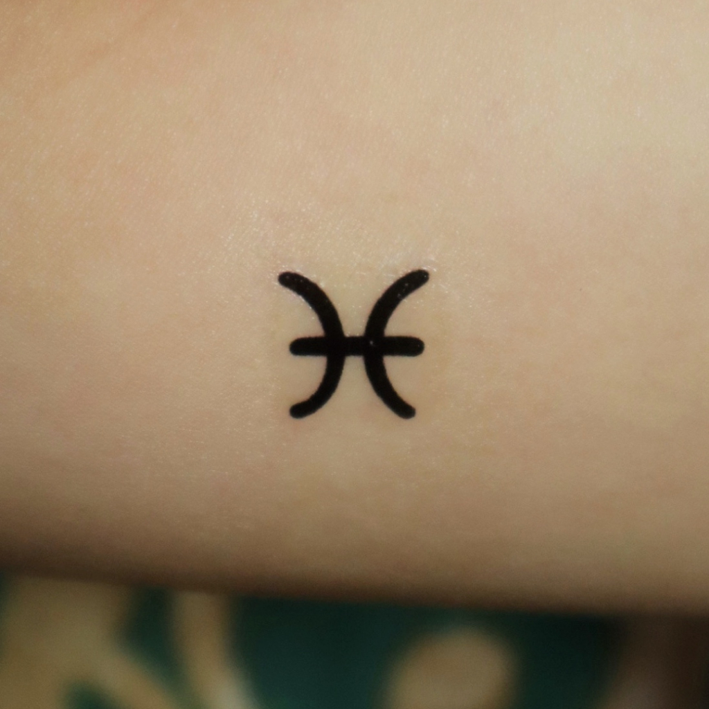 [PRODUK LOKAL] TATO TEMPORER PISCES | ZODIAC TATO | PISCES TATTOO | ZODIAC TATTOO | SFX TATTOO | HAL