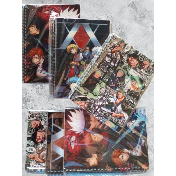 

[100%ORI / REAL PICT] Note Book Spiral A5 Japan Anime / Jujutsu Kaisen / Demon Slayer / Hunter X Hunter / One Piece / Haikyuu / Dead Note / Buku Catatan Sekolah