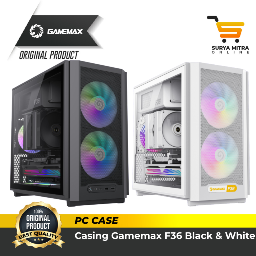 Casing Gamemax F36 MATX PC Case