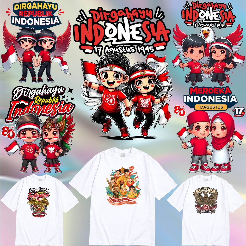 

SABLON SETRIKA UKURAN 19CM TEMA KEMERDEKAAN 80TH