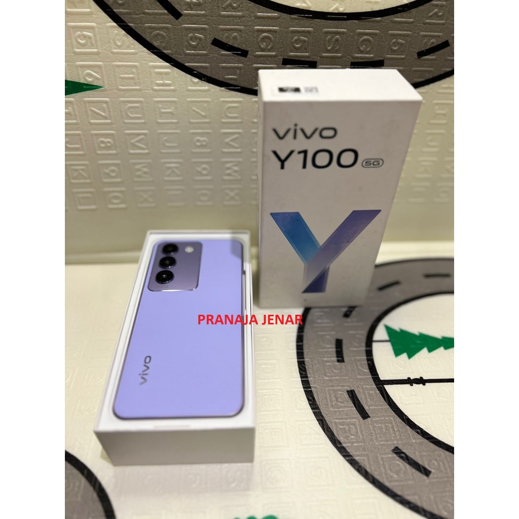 VIVO Y100 5G 8/256GB SECOND FULLSET GARANSI