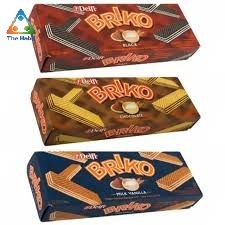

(The Habit) Delfi BRIKO wafer coklat / vanila / black box 145 gr