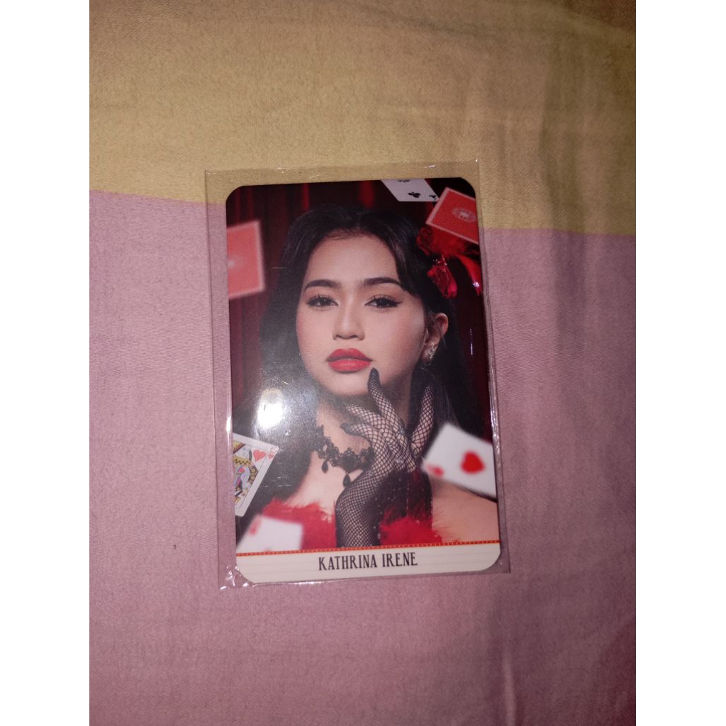 PHOTOCARD OFFICIAL KATHRINA ALL IN TOUR JKT48