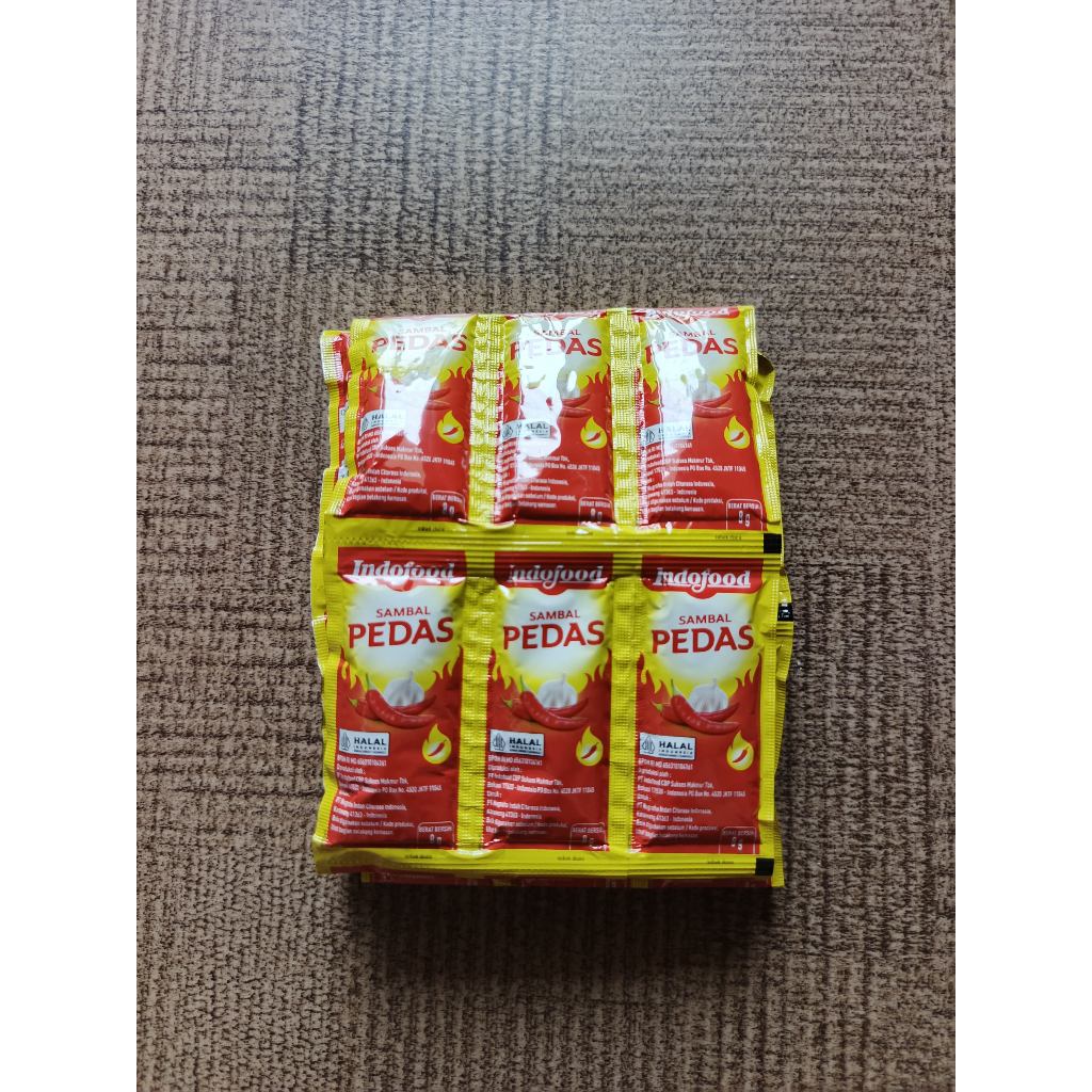 

Saos Sambal Indofood Sachet 36pcs Tama - Store