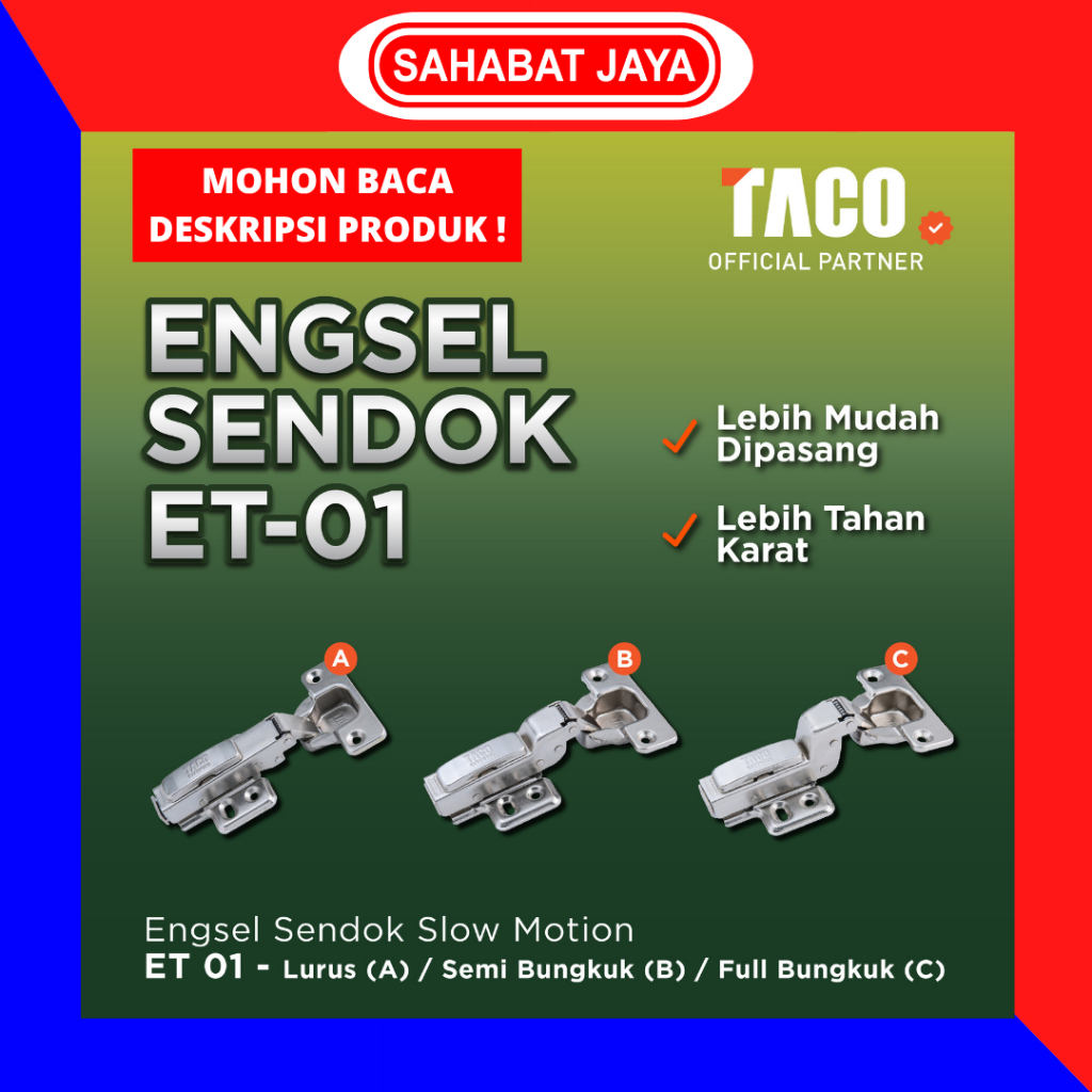 TACO Engsel Sendok Slow Motion ET - 01
