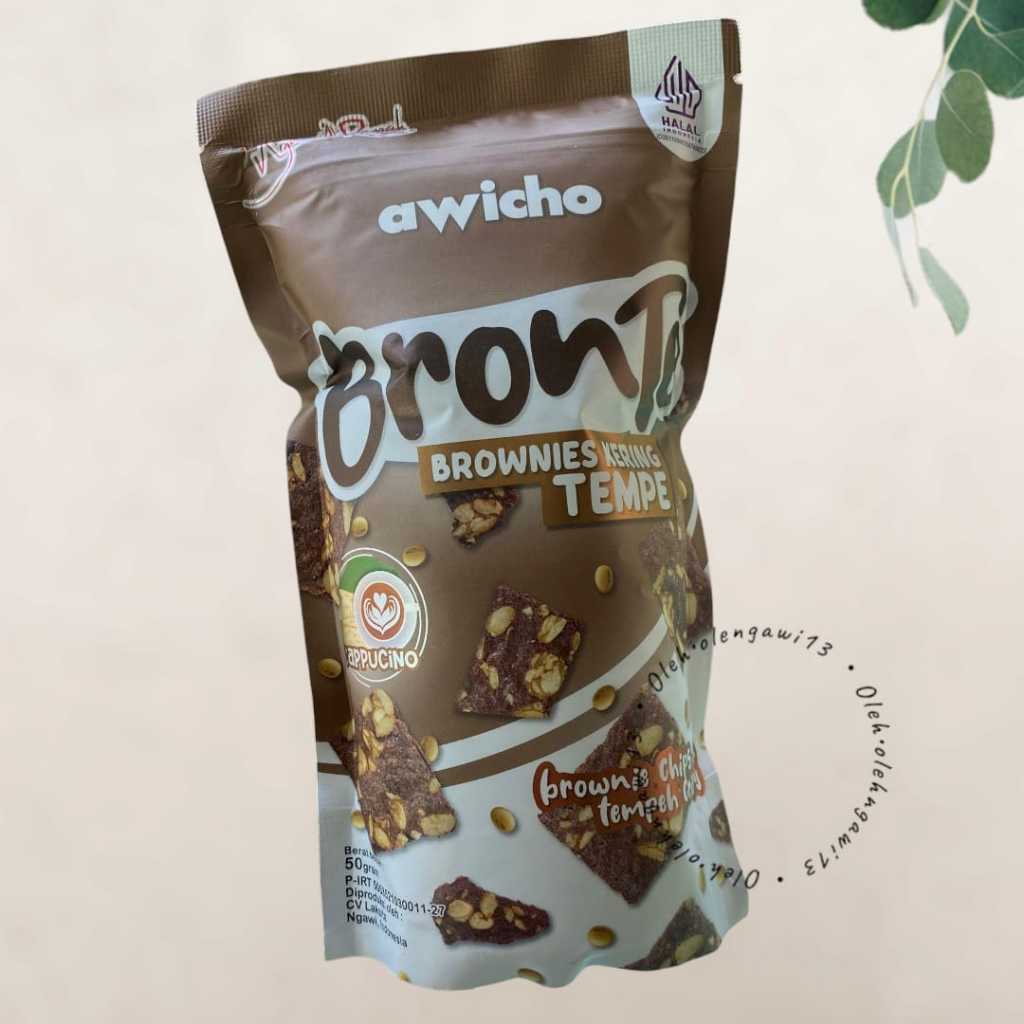 

Brownies Tempe kering, Bronte CAPPUCINO, Brownies Tempe Crispy, Oleh Oleh Ngawi, Jajanan Ngawi