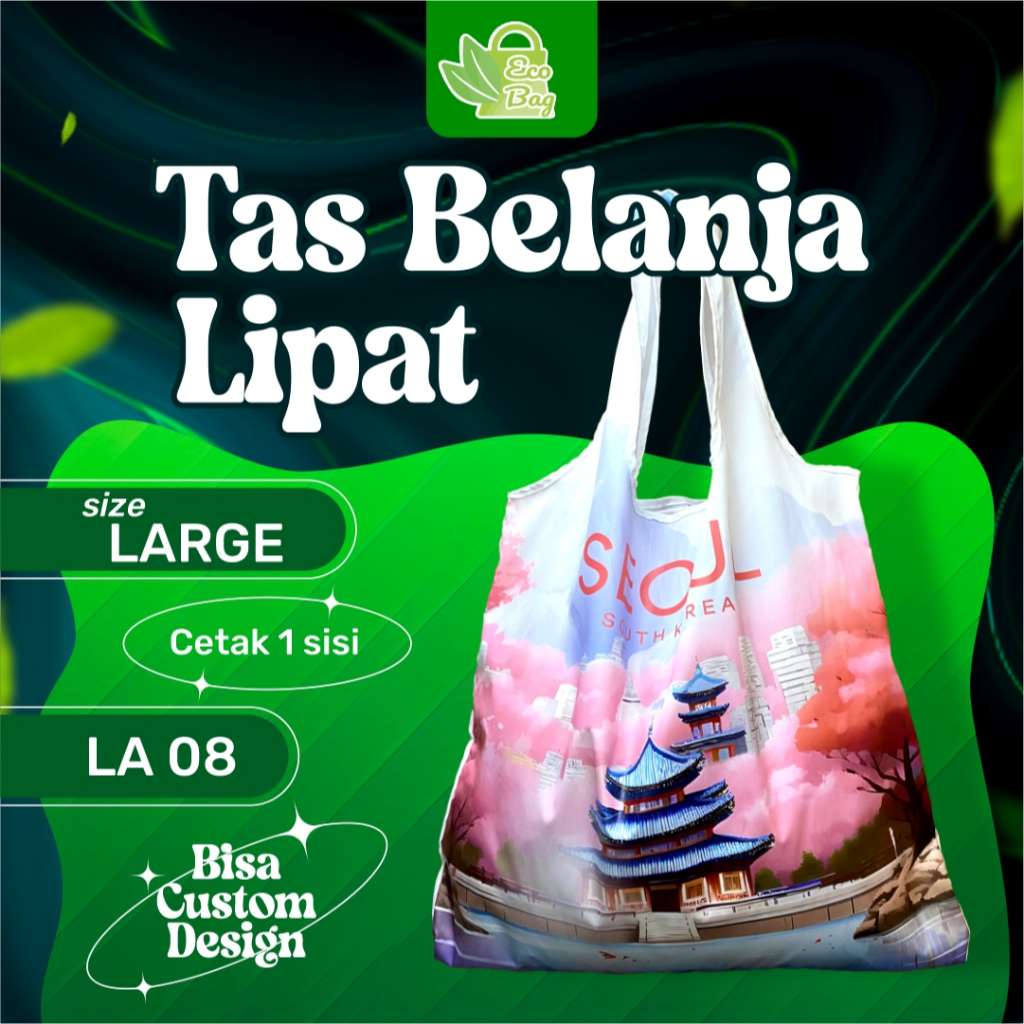 Tas Custom Lipat Korea Series/ Totebag Custom