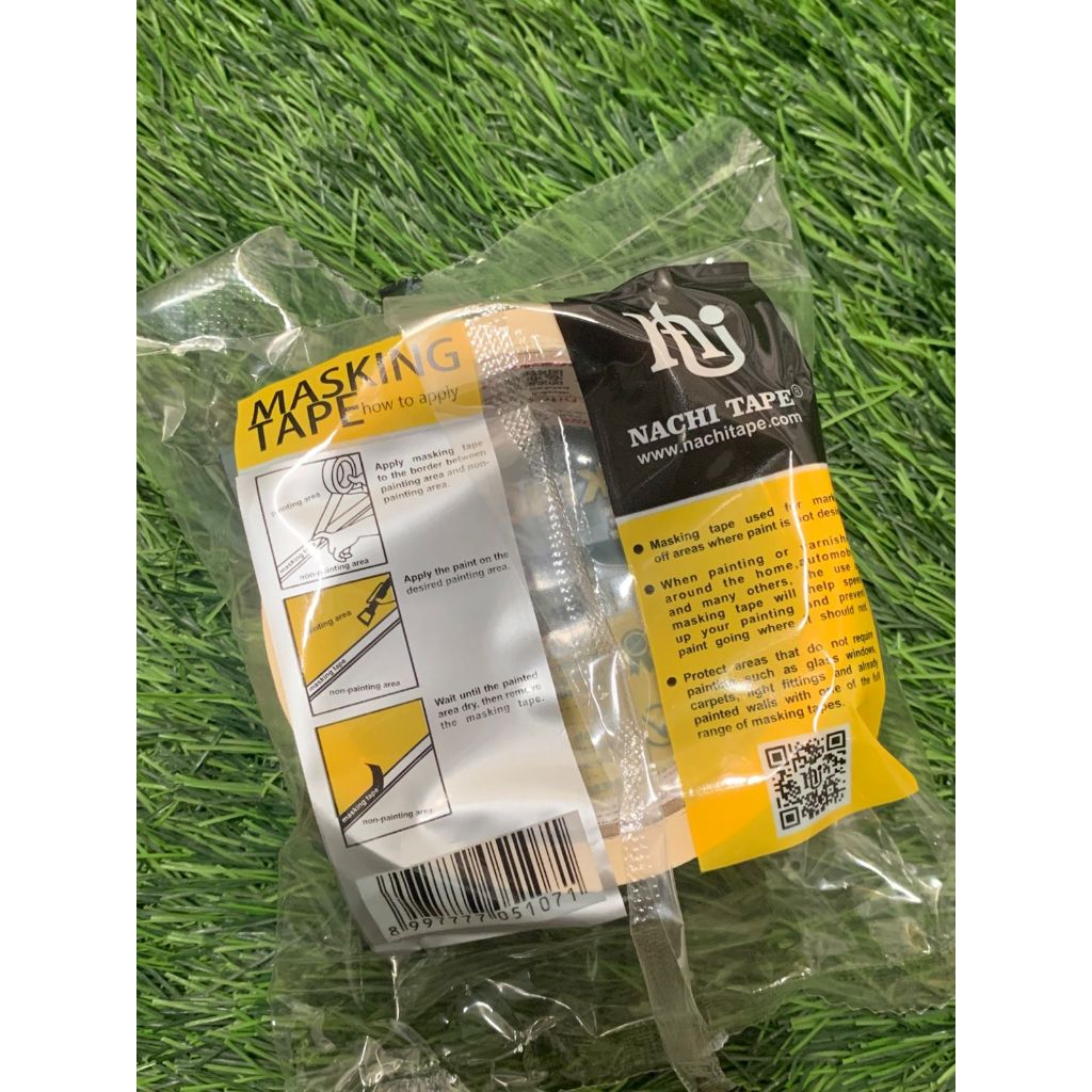 

MASKING TAPE / LAKBAN KERTAS NACHI 48MM X 20YARD 2 INCH SOLASI BESAR