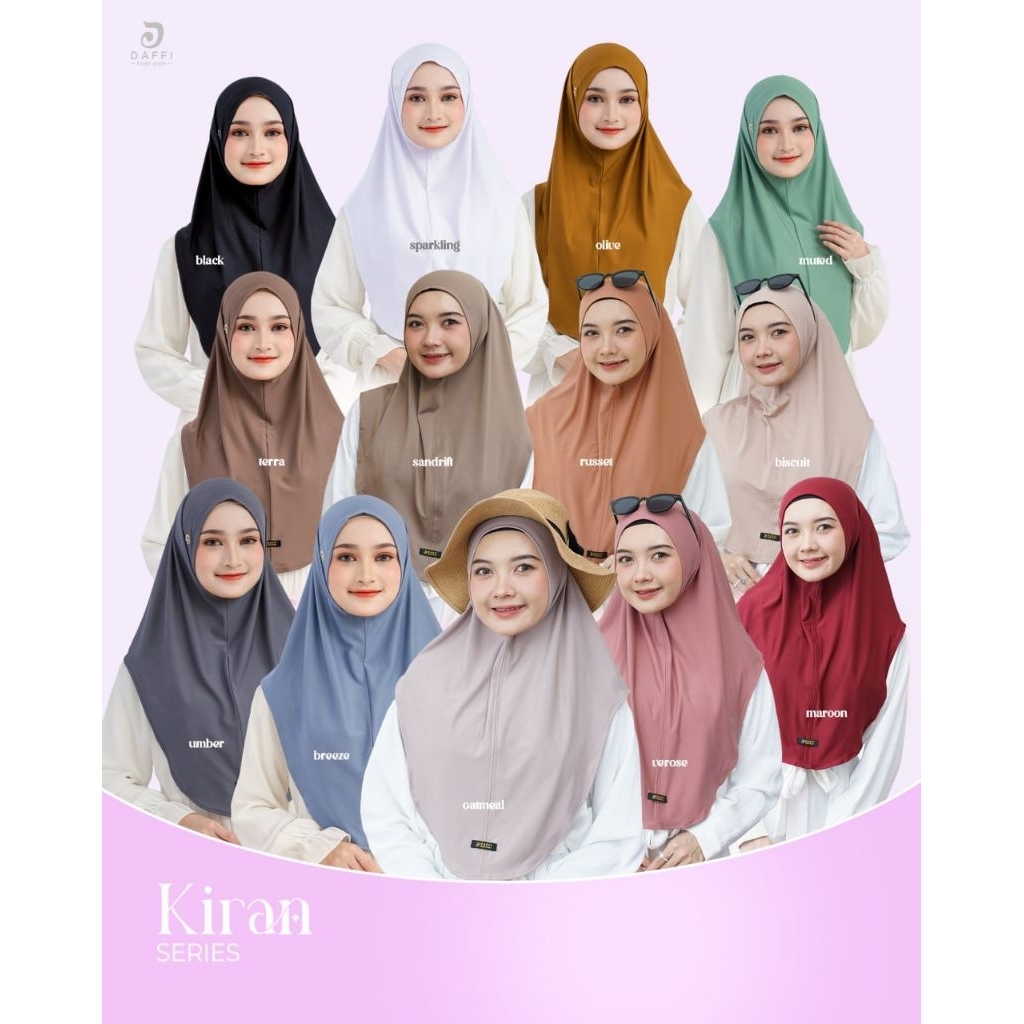 Hijab Instant Kiran by Daffi Hijab