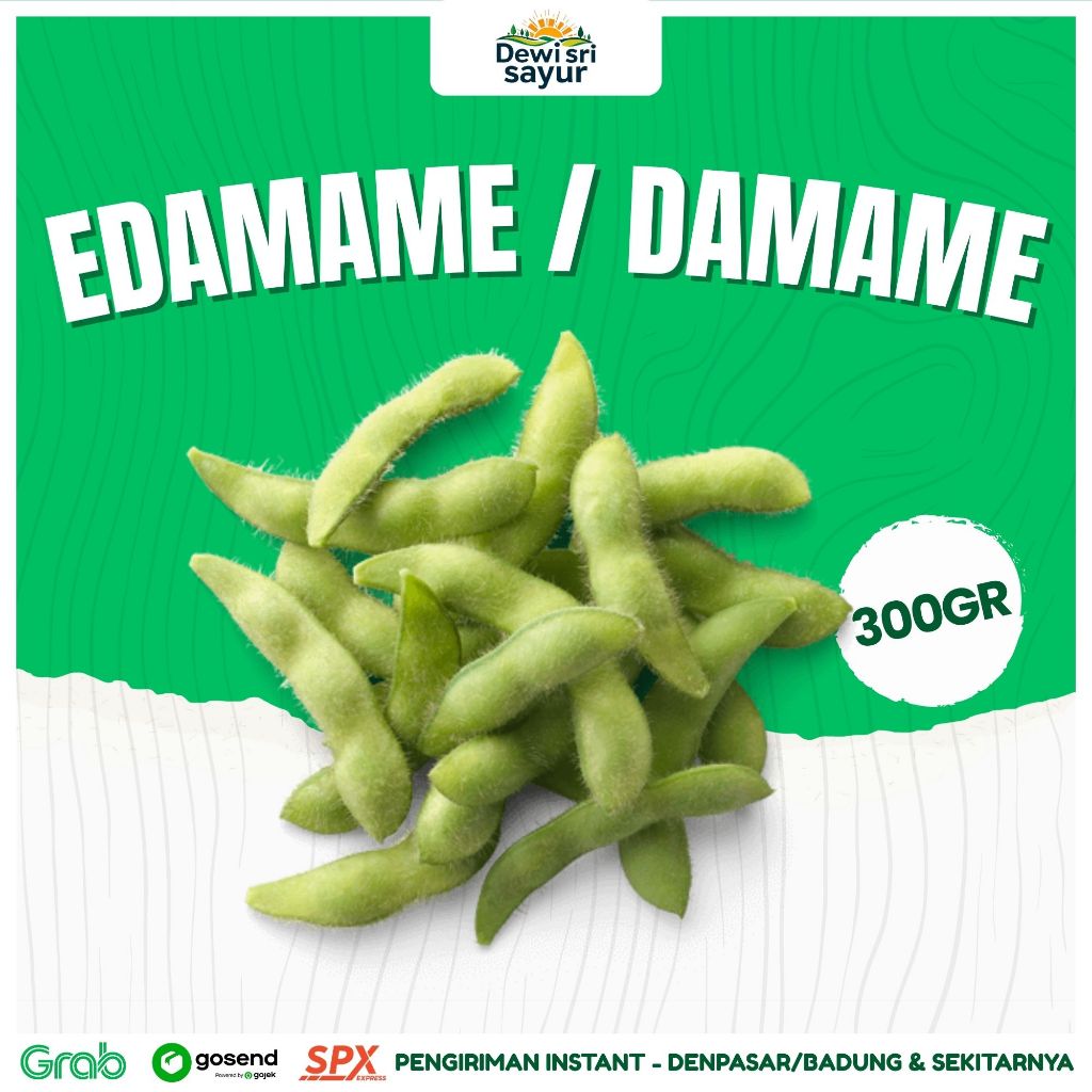 

Edamame / Damame 300gr – Dewi Sri Sayur