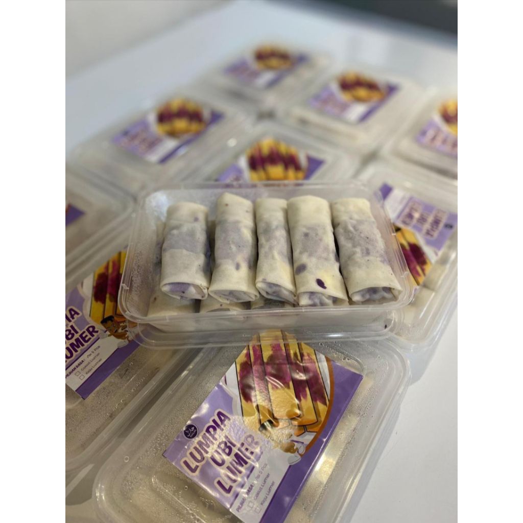 

LUMPIA UBI LUMER PACK ISI KEJU / COKLAT