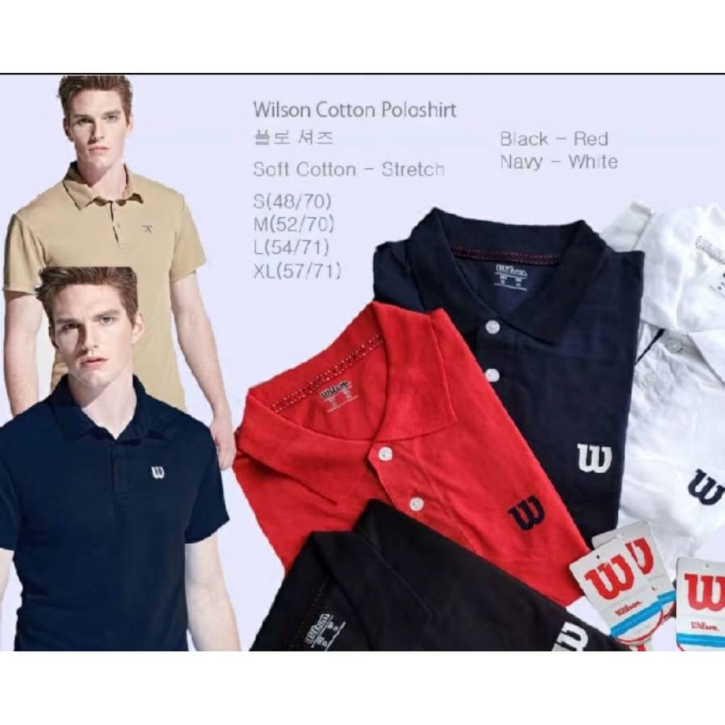 KAOS PRIA KERAH / KAOS KERAH WILSON / KAOS PRIA MURAH / KAOS PRIA MERAH PUTIH / KAOS PRIA MERAH / KA