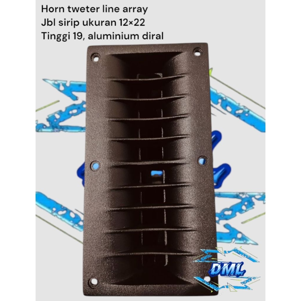 horn,corong tweter line array,horn jbl sirip 12×24 aluminium diral